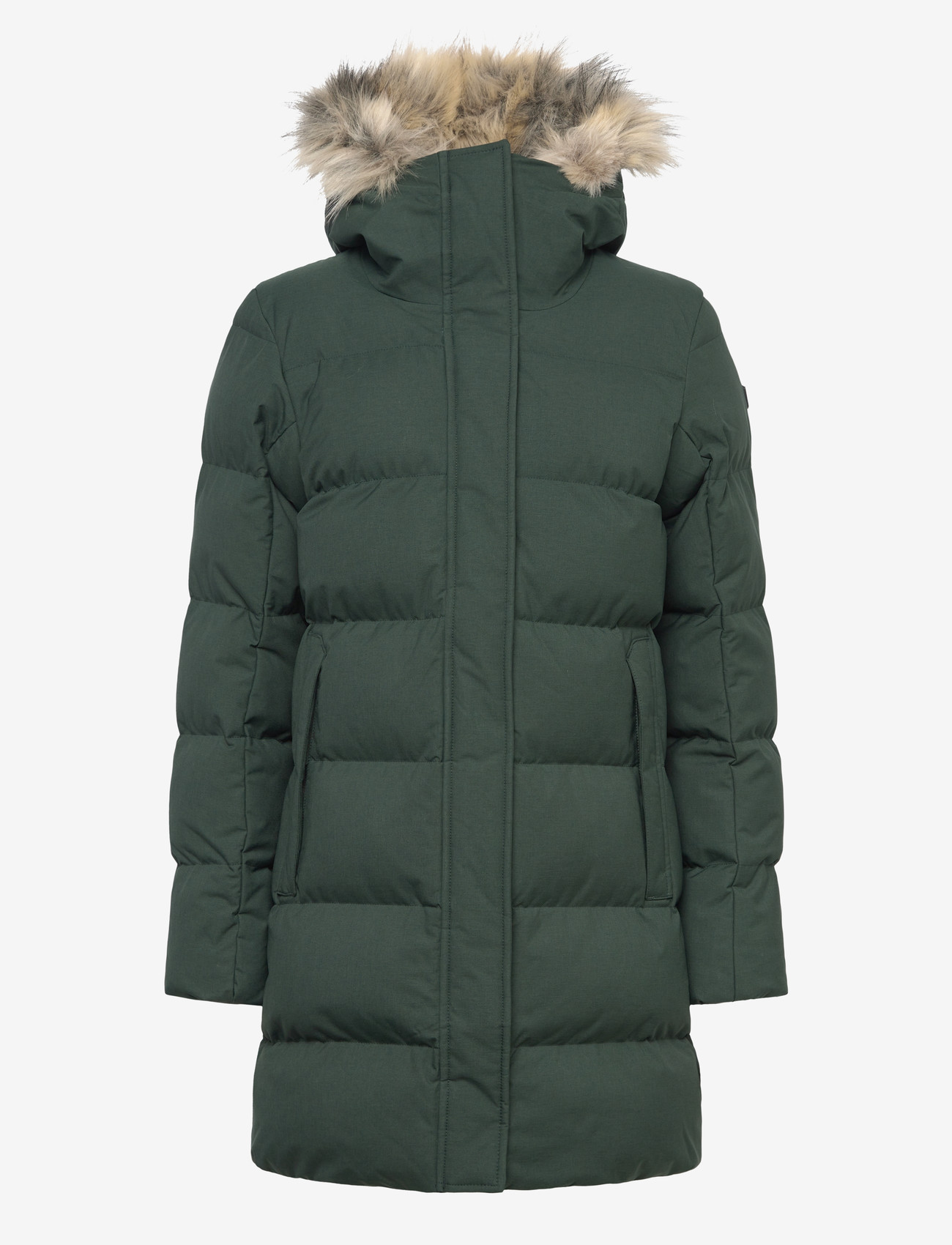Helly Hansen - W BLOSSOM PUFFY PARKA - jackets - dark jungle - 0