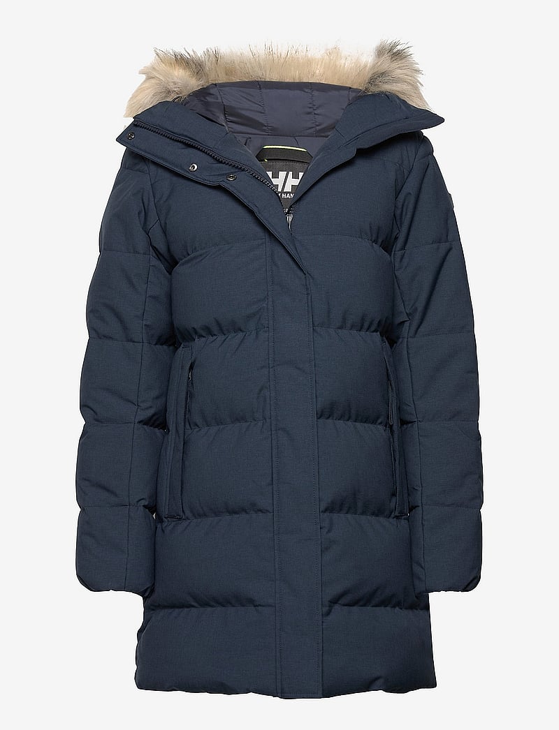 Helly Hansen - W BLOSSOM PUFFY PARKA - parkasjackor - navy - 1