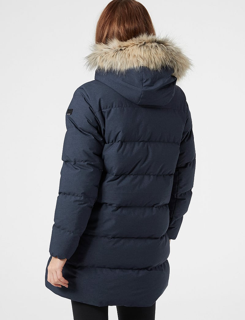 Helly Hansen - W BLOSSOM PUFFY PARKA - parkasjackor - navy - 4