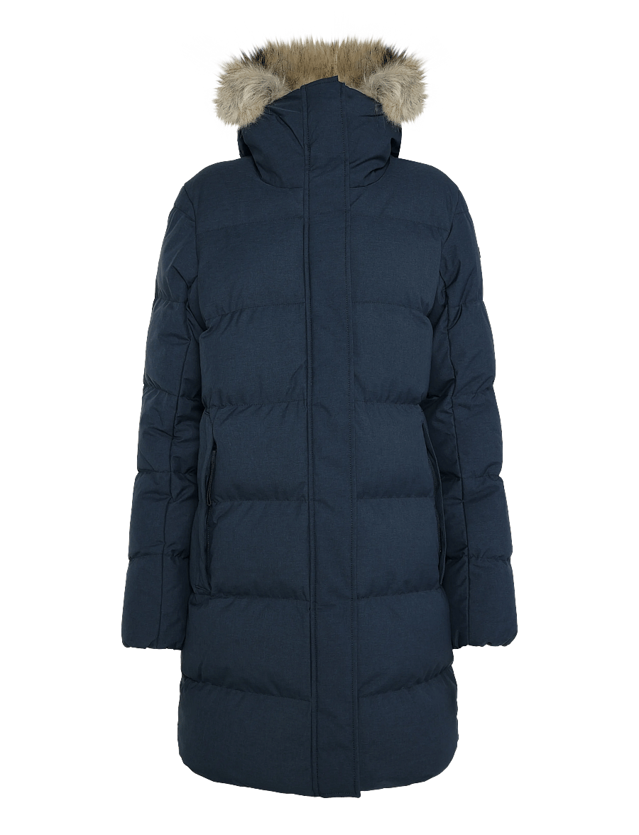 Helly Hansen - W BLOSSOM PUFFY PARKA - parkasjackor - navy - 0