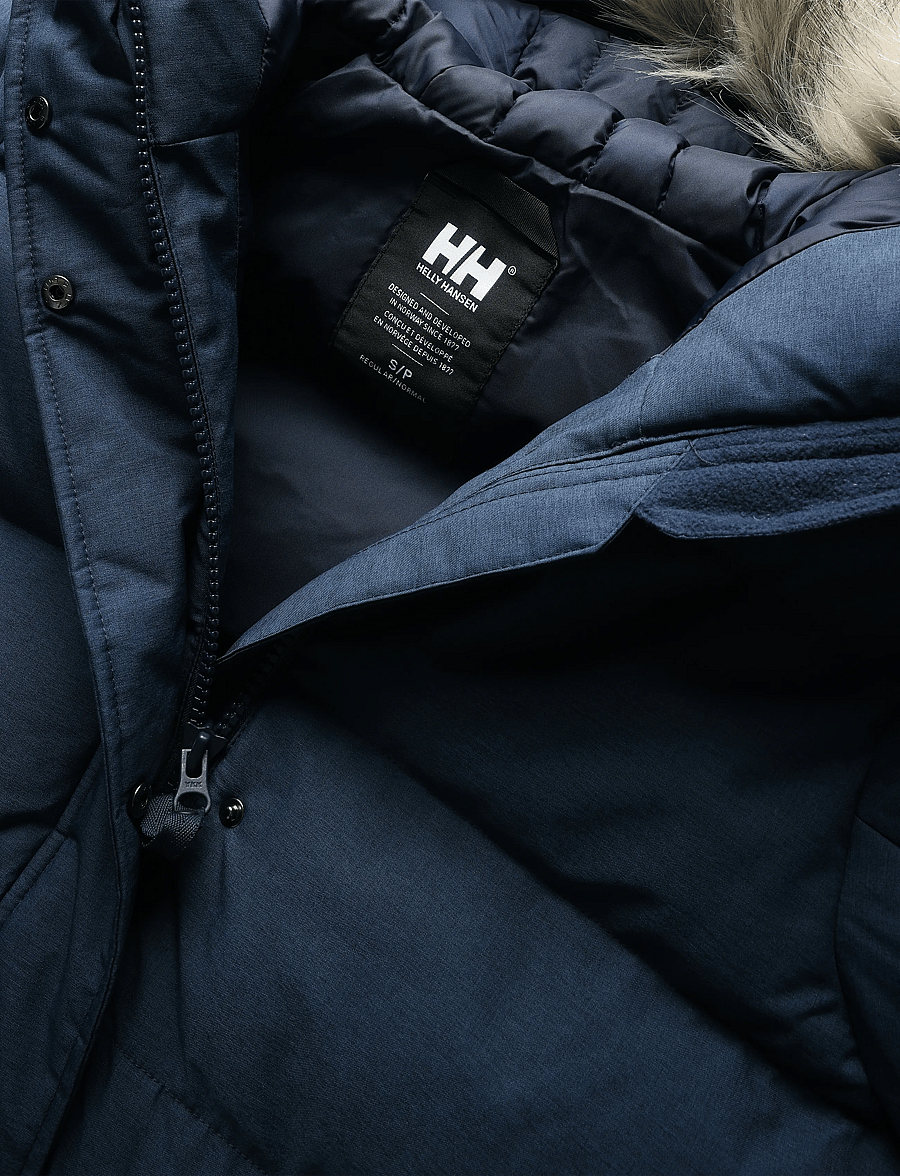 Helly Hansen - W BLOSSOM PUFFY PARKA - parkasjackor - navy - 2