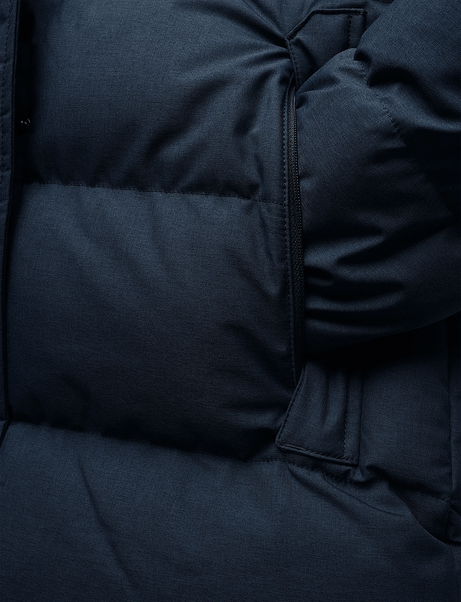 Helly Hansen - W BLOSSOM PUFFY PARKA - parkasjackor - navy - 3