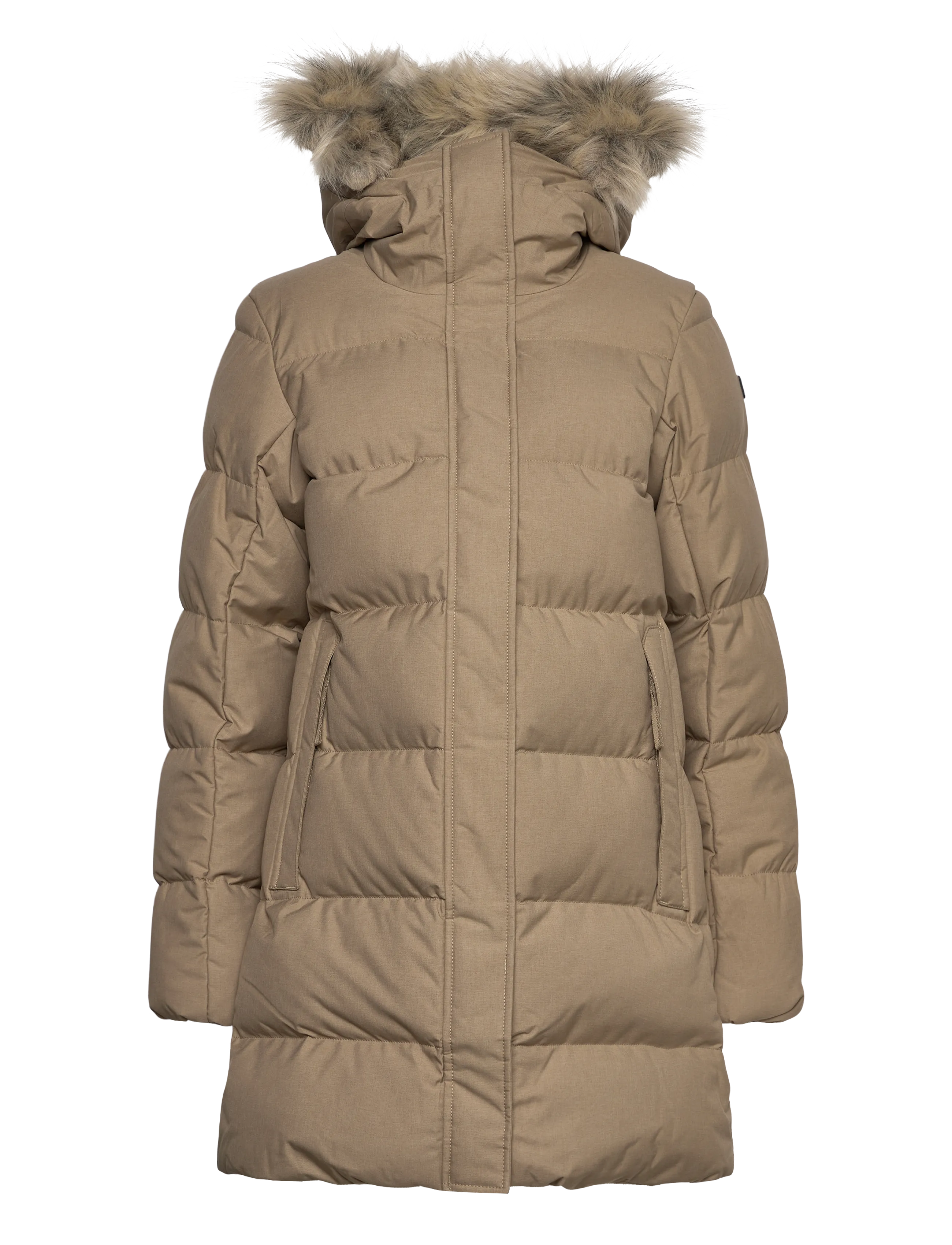 Helly Hansen W Blossom Puffy Parka, M, Jackets, Beige - Padded Jacket, Frauen
