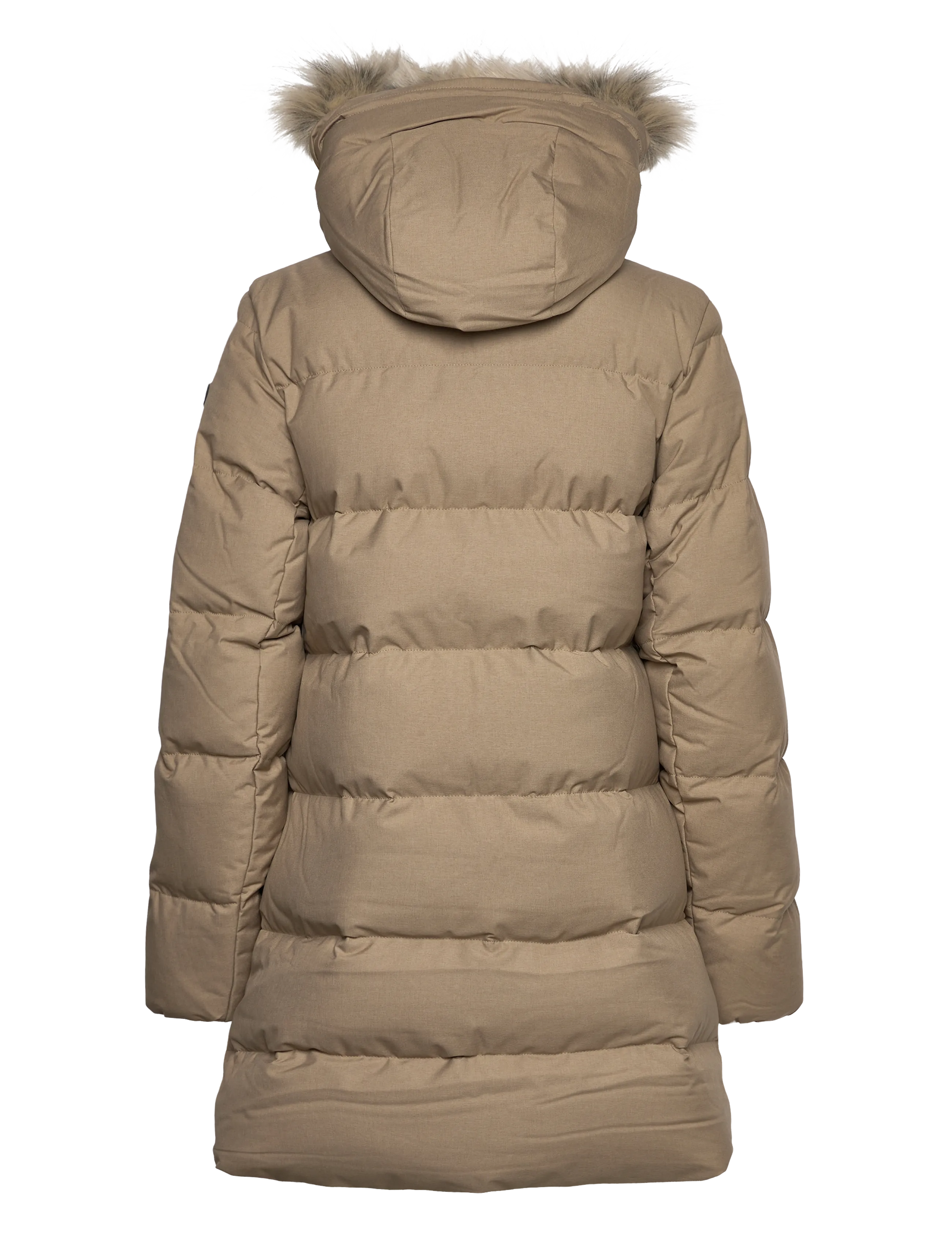 Helly Hansen - W BLOSSOM PUFFY PARKA - parkasjackor - pebble - 1