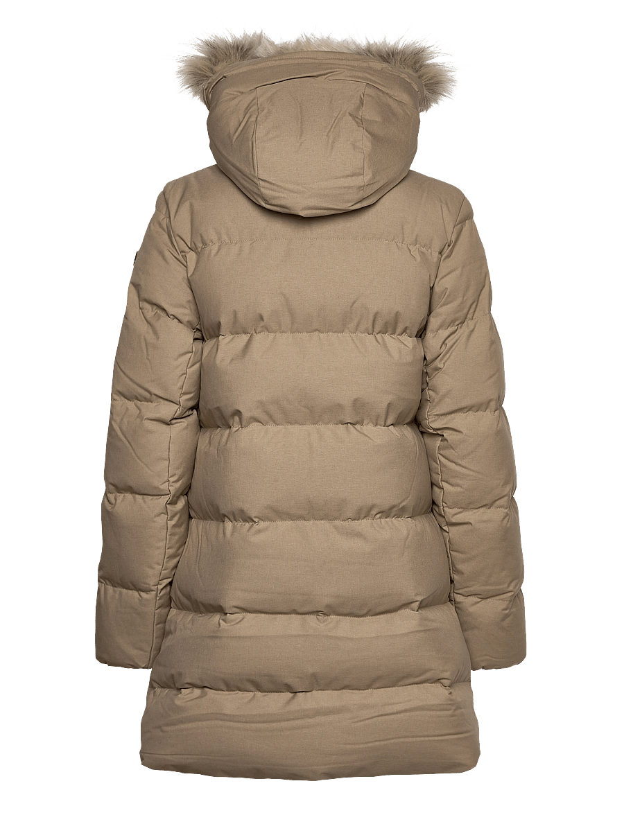 Helly Hansen - W BLOSSOM PUFFY PARKA - parkasjackor - pebble - 1