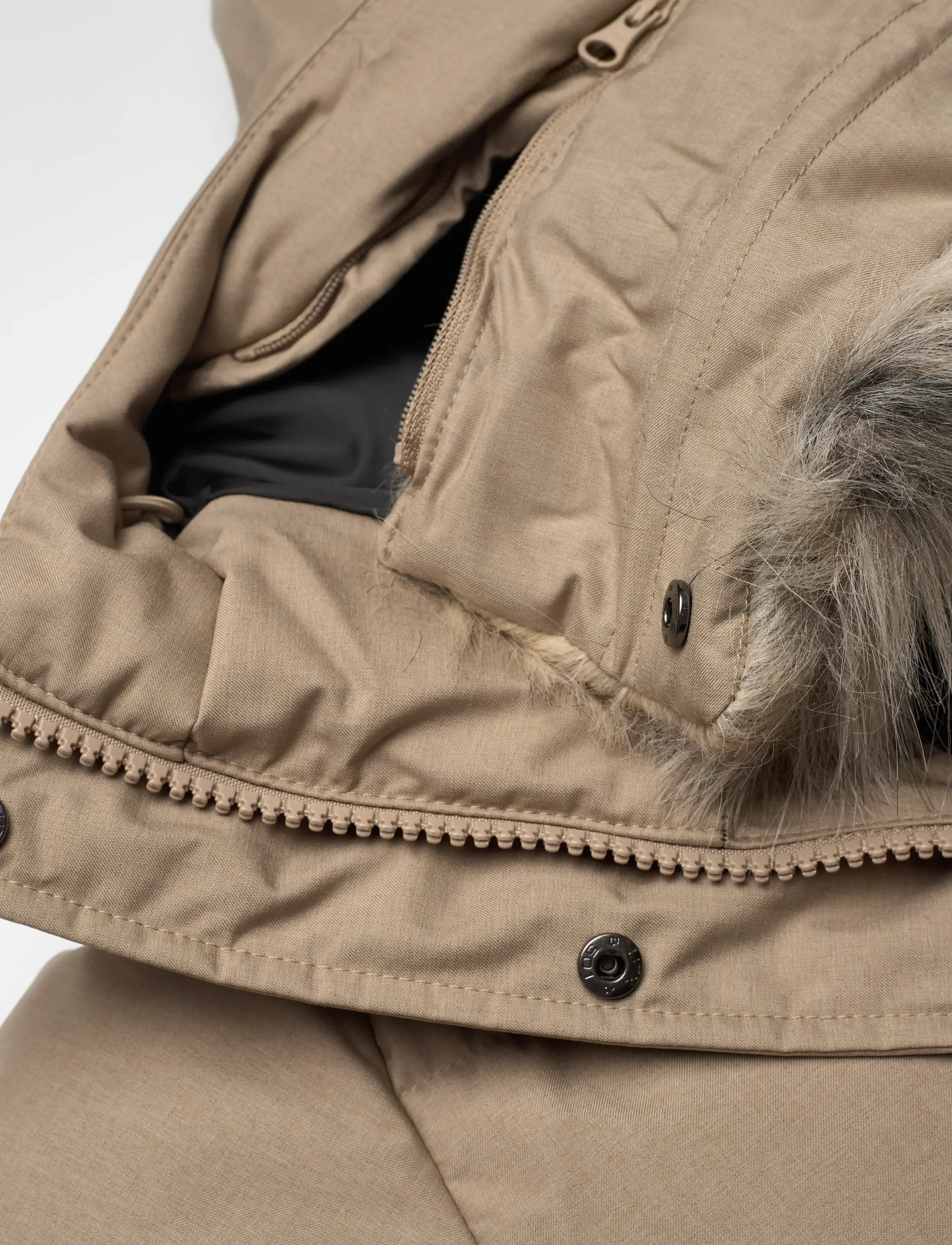 Helly Hansen - W BLOSSOM PUFFY PARKA - parkasjackor - pebble - 3
