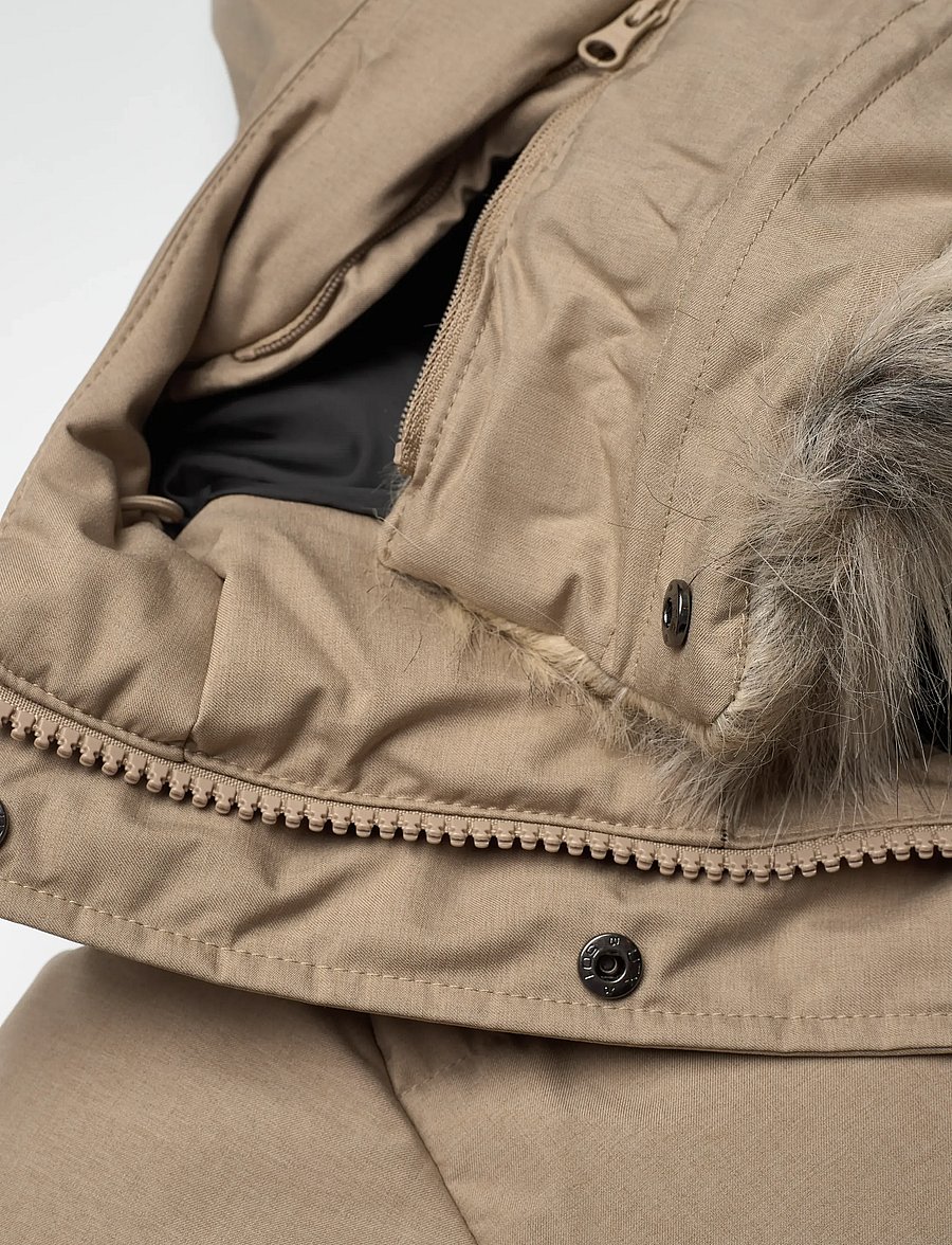 Helly Hansen - W BLOSSOM PUFFY PARKA - parkasjackor - pebble - 3