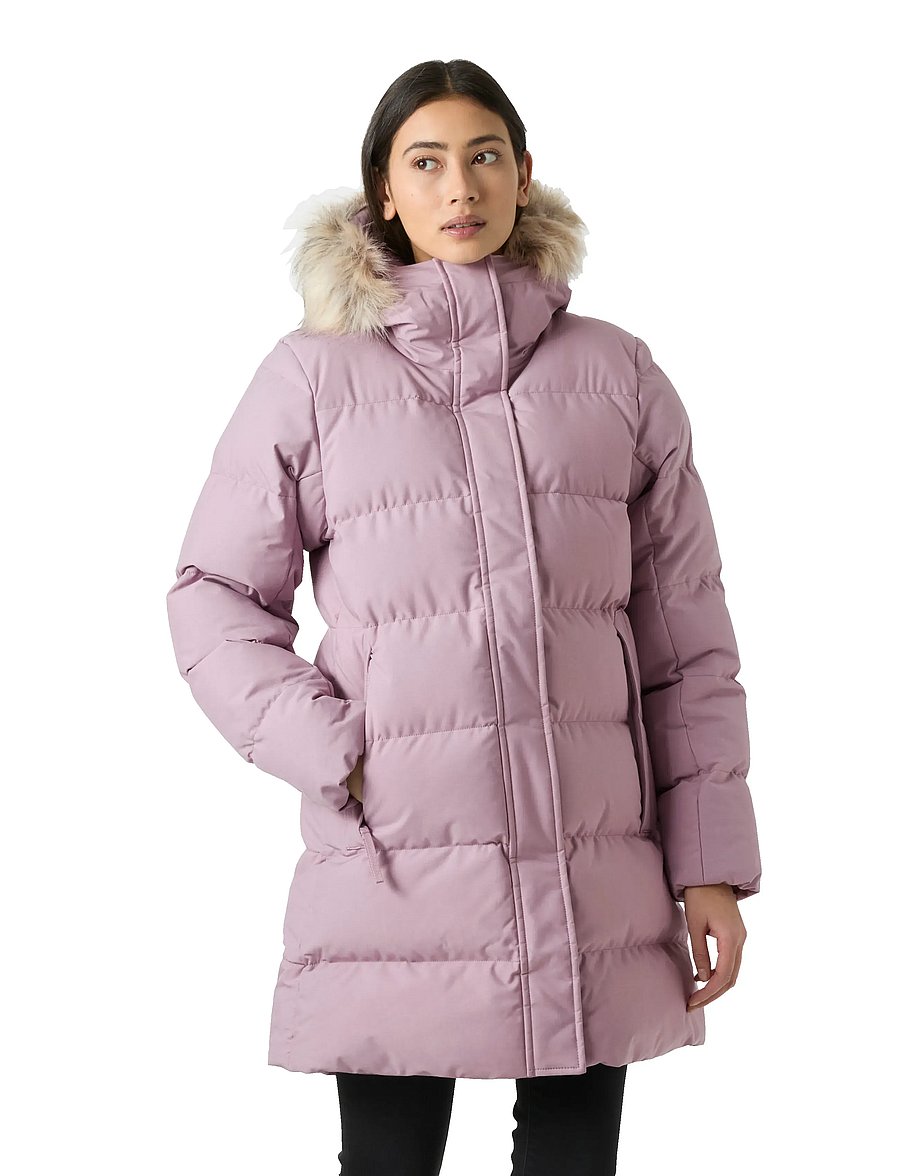 Helly Hansen - W BLOSSOM PUFFY PARKA - jakker - purple clay - 0