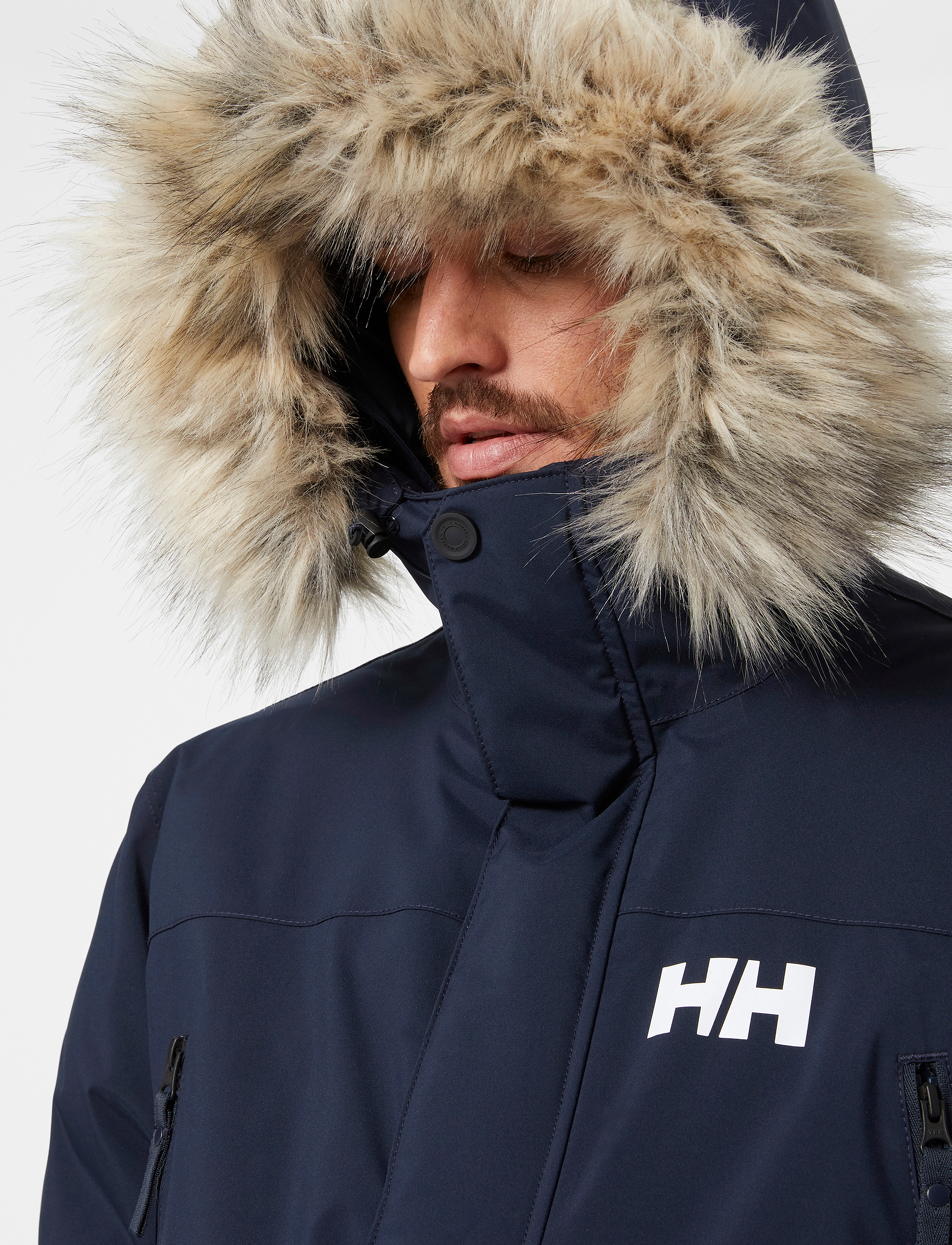 Helly Hansen - REINE PARKA - vabaõhu- ja vihmajoped - navy - 5