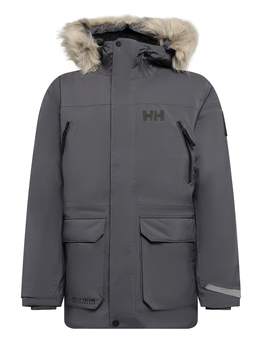 Helly Hansen - REINE PARKA - parkasjackor - thunder grey - 0
