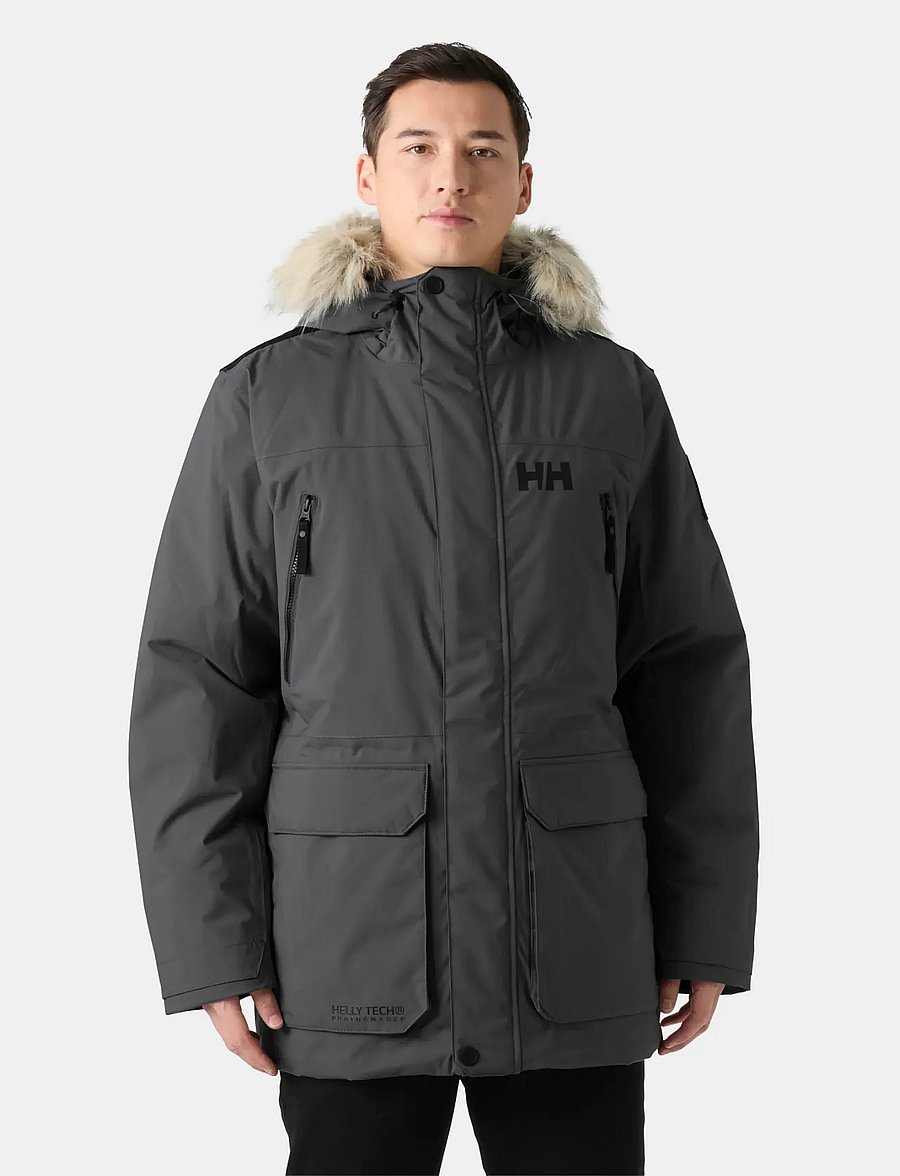 Helly Hansen - REINE PARKA - parkas - thunder grey - 0