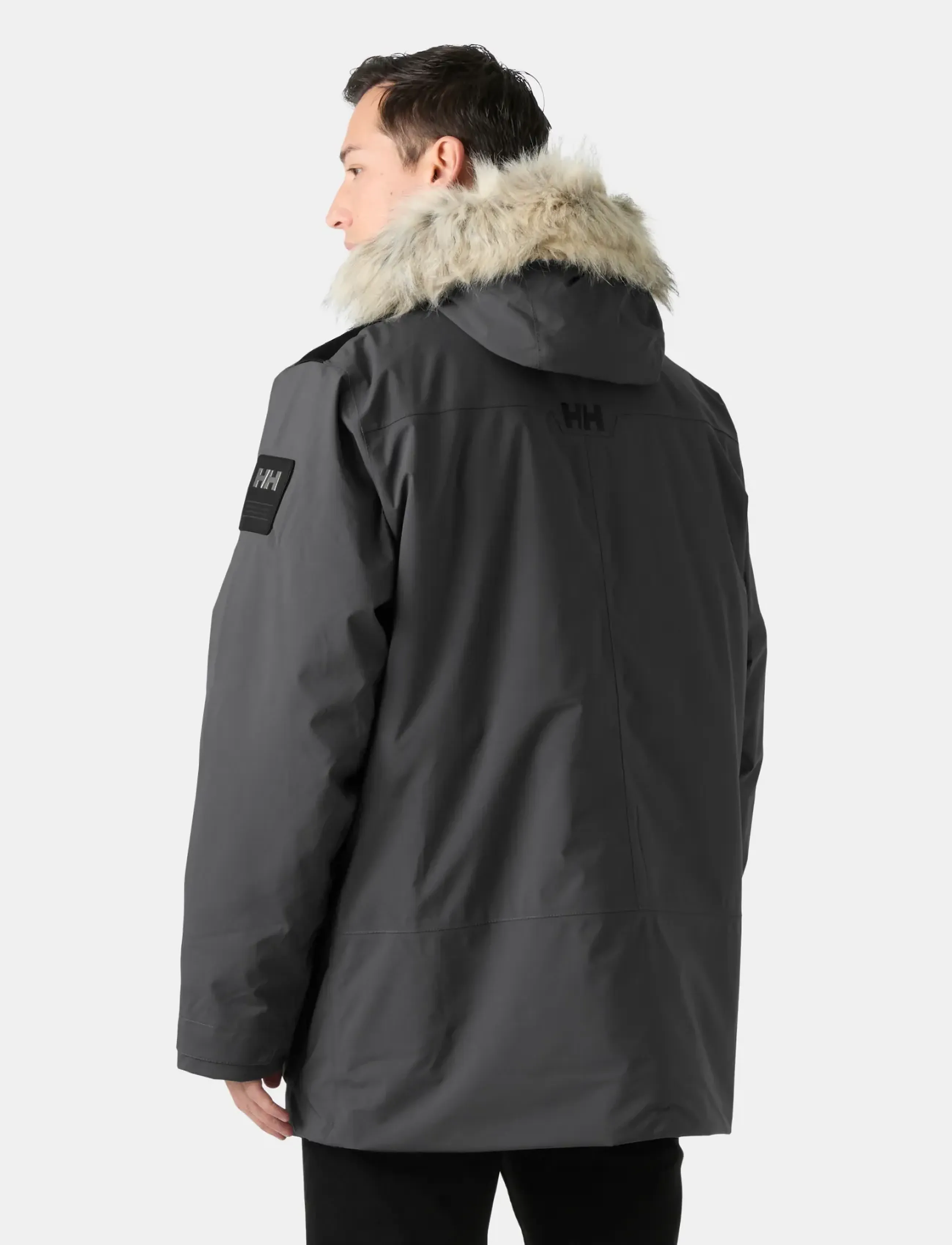 Helly Hansen - REINE PARKA - outdoor- & regenjacken - thunder grey - 3