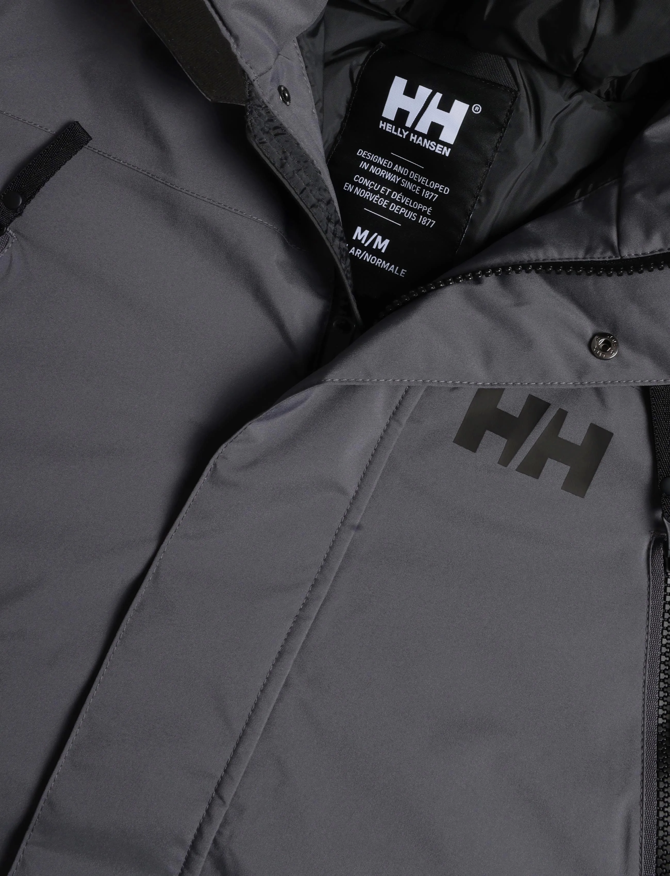 Helly Hansen - REINE PARKA - parkasjackor - thunder grey - 2