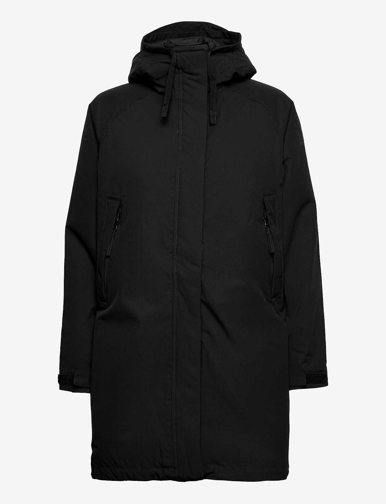 Helly Hansen - W MONO MATERIAL INS RAIN COAT - 990 black - 1