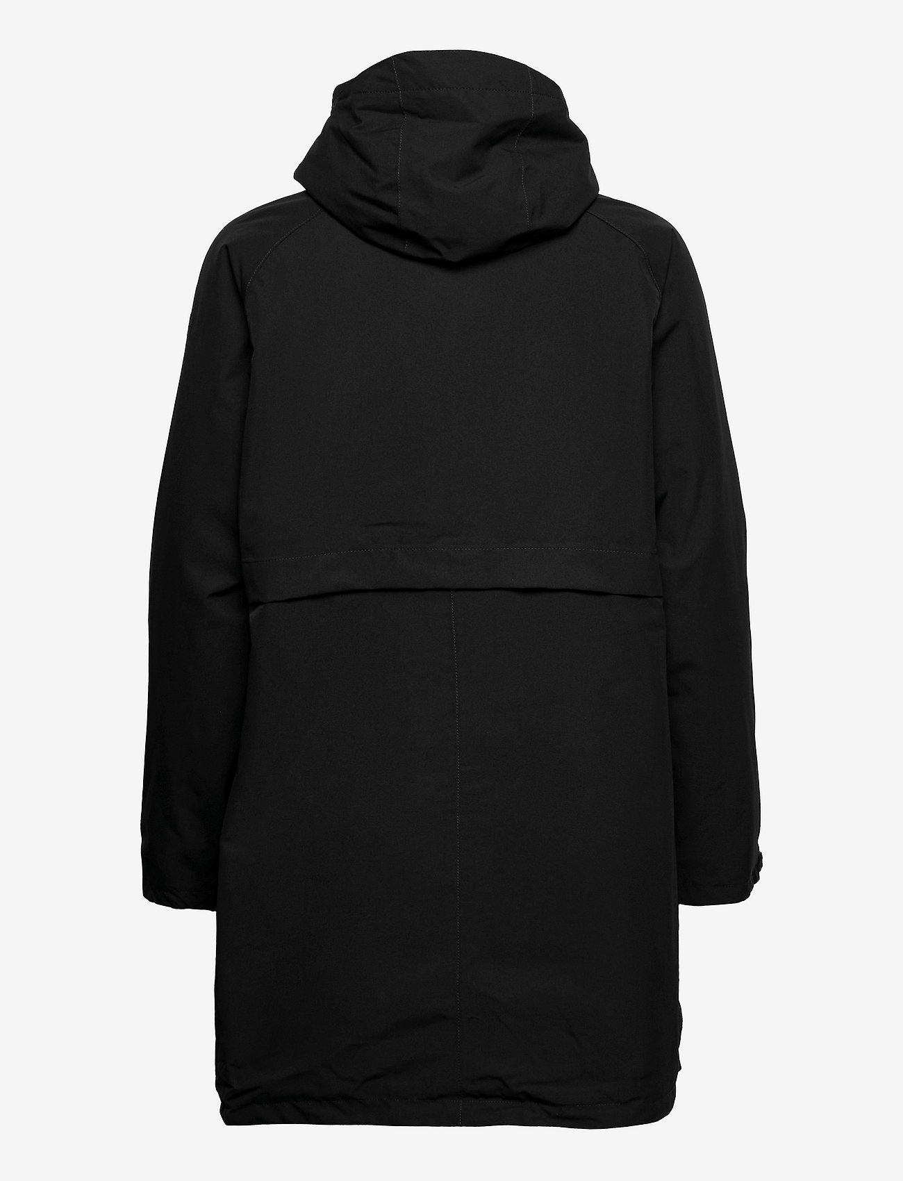 Helly Hansen - W MONO MATERIAL INS RAIN COAT - 990 black - 2