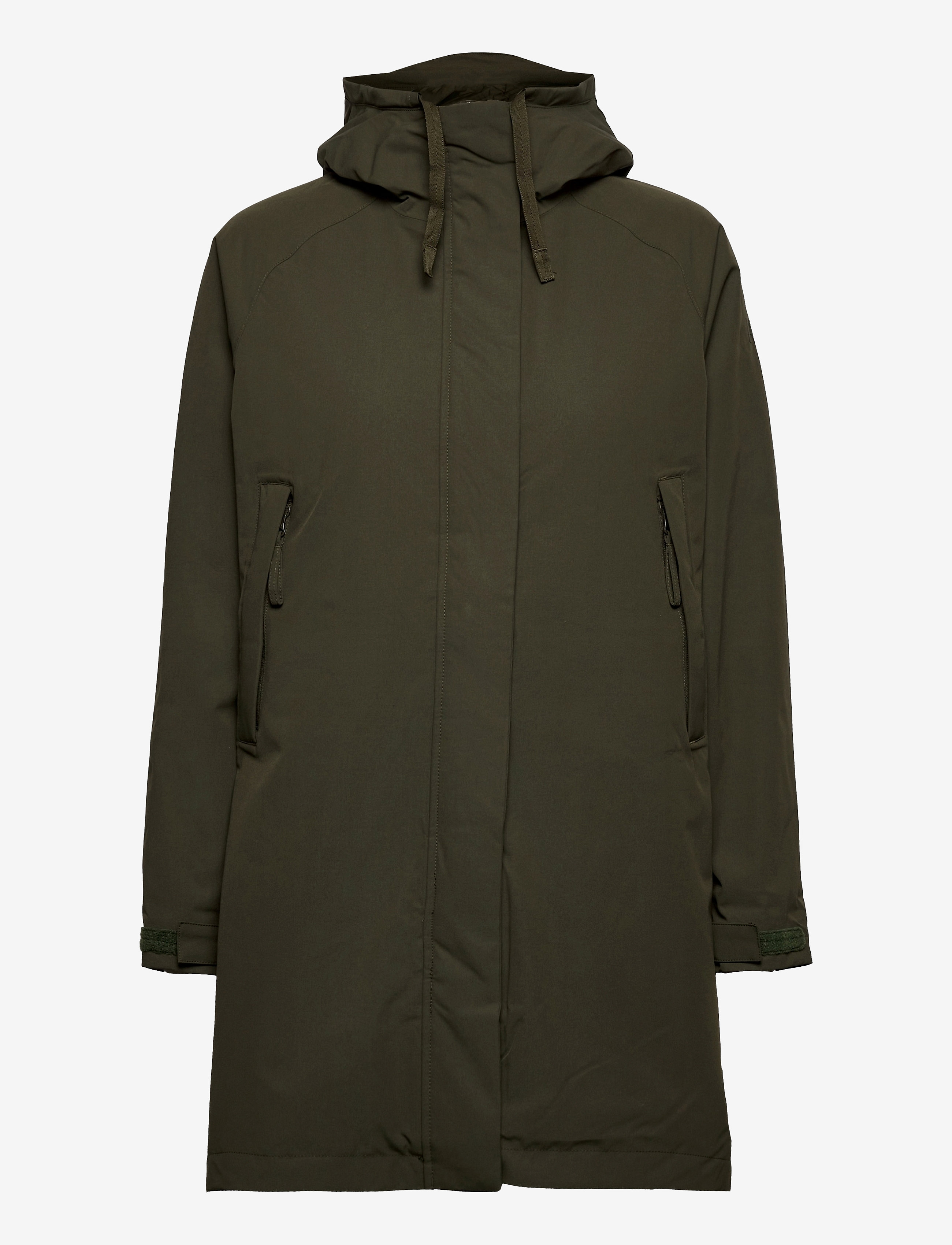 Helly Hansen - W MONO MATERIAL INS RAIN COAT - 431 utility gre - 1