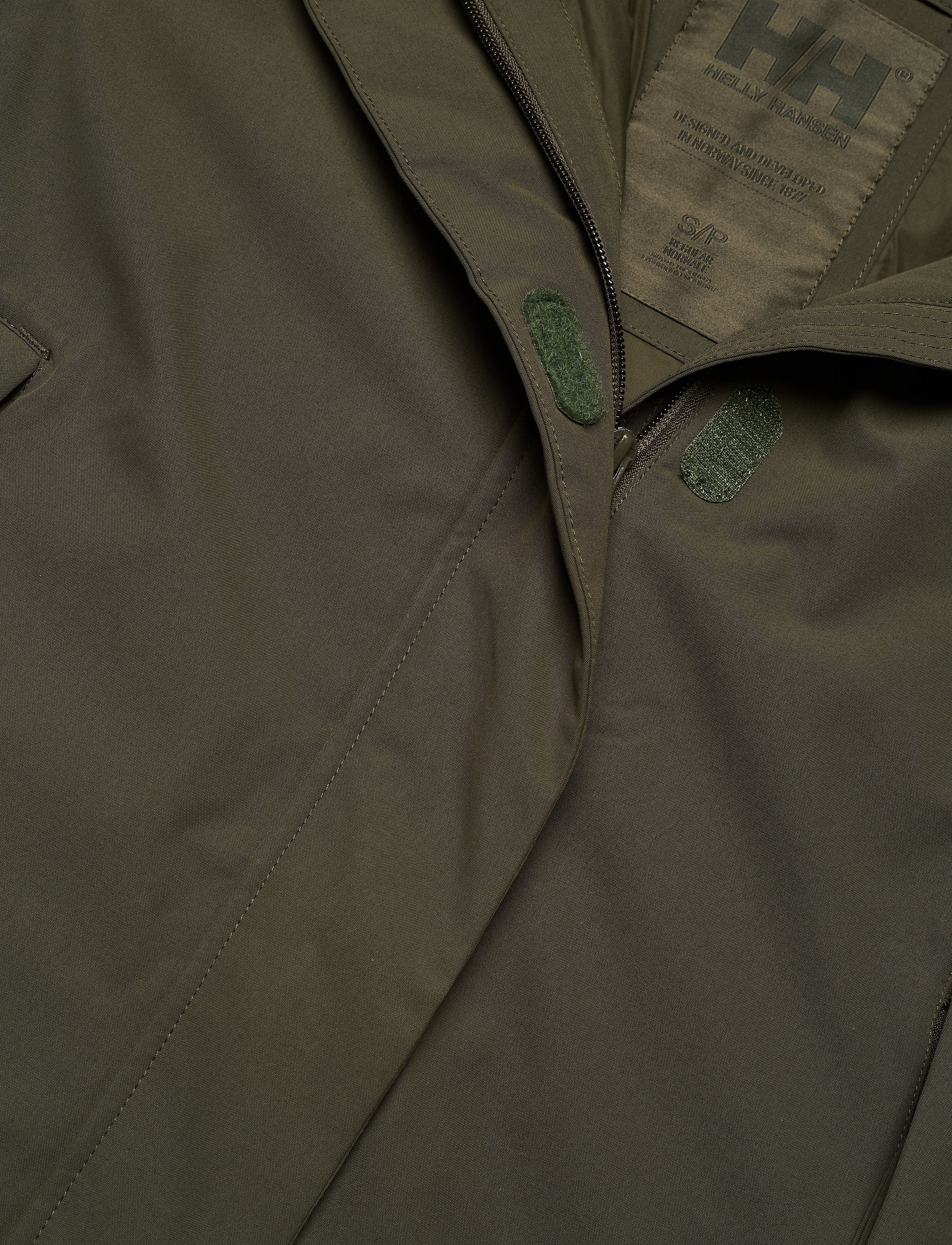 Helly Hansen - W MONO MATERIAL INS RAIN COAT - 431 utility gre - 4
