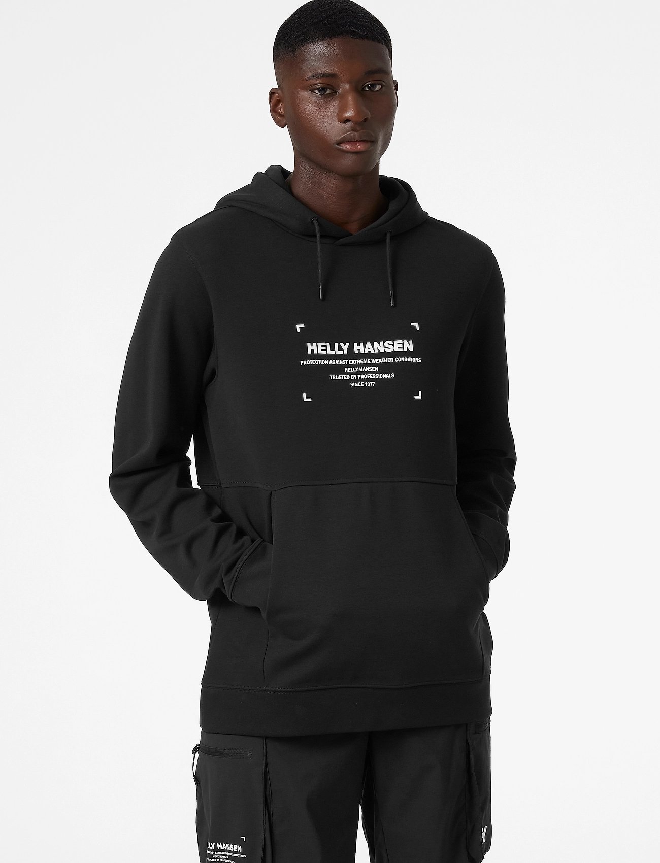 Helly Hansen Move Sweat Hoodie, Mænd, Hættetrøje, Sort, Str: M
