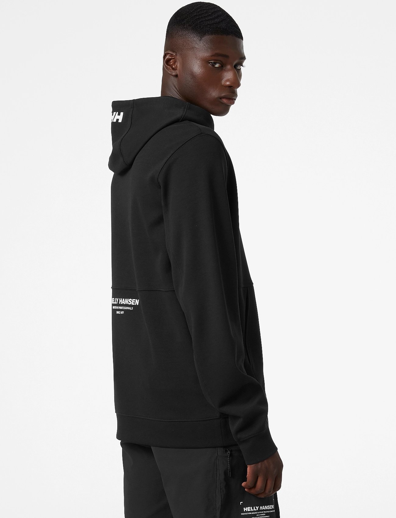 Helly Hansen - MOVE SWEAT HOODIE - kapuzenpullover - black - 3