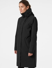 Helly Hansen - W VICTORIA SPRING COAT - rain coats - black - 1