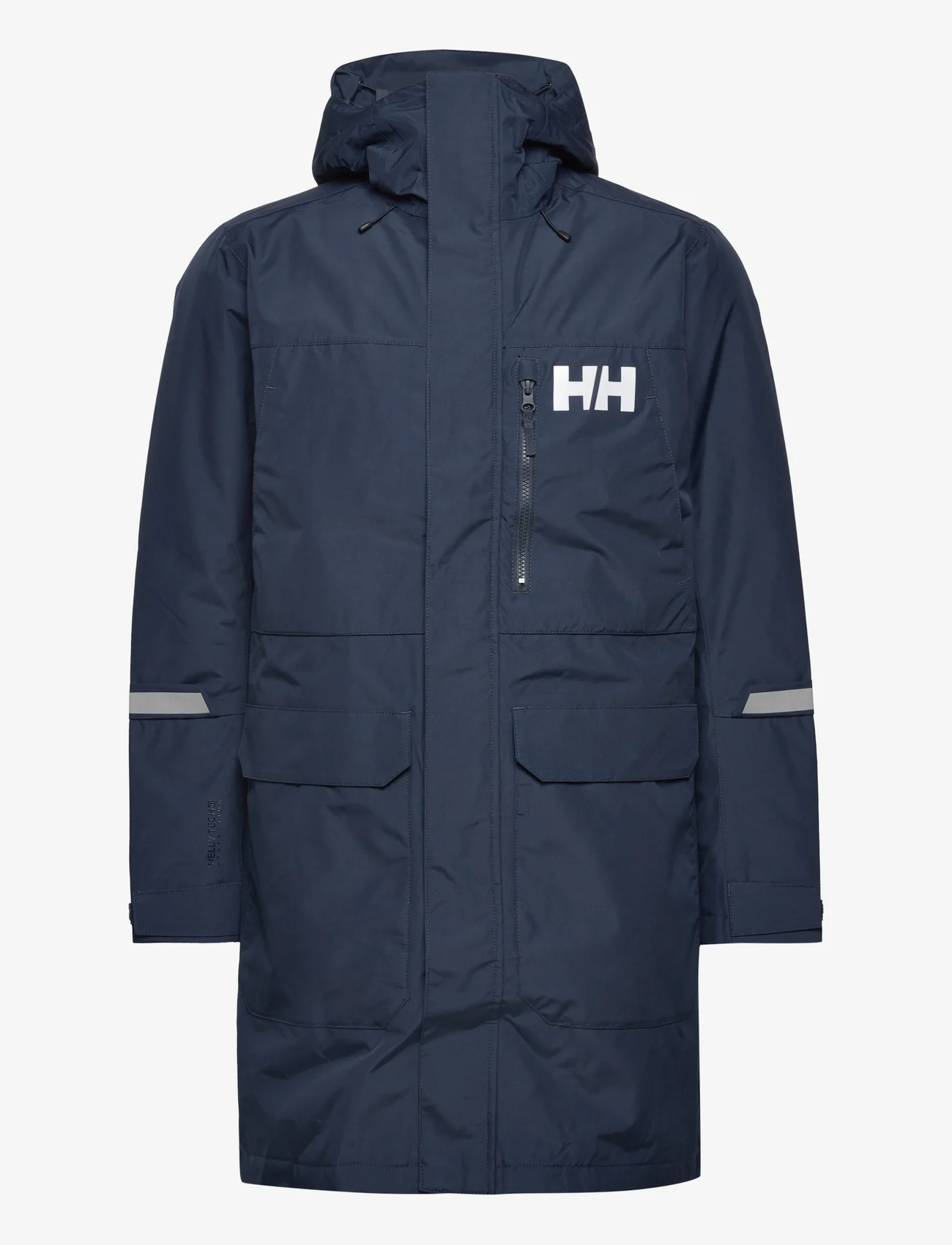 Helly Hansen - RIGGING INSULATED RAIN COAT - rain coats - navy - 0