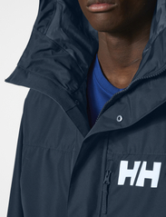 Helly Hansen - RIGGING INSULATED RAIN COAT - rain coats - navy - 5