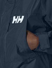 Helly Hansen - RIGGING INSULATED RAIN COAT - regenjassen - navy - 7