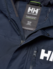 Helly Hansen - RIGGING INSULATED RAIN COAT - jakker og regnjakker - navy - 11