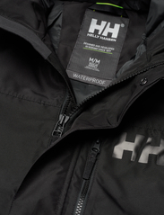 Helly Hansen - RIGGING INSULATED RAIN COAT - jakker og regnjakker - black - 5