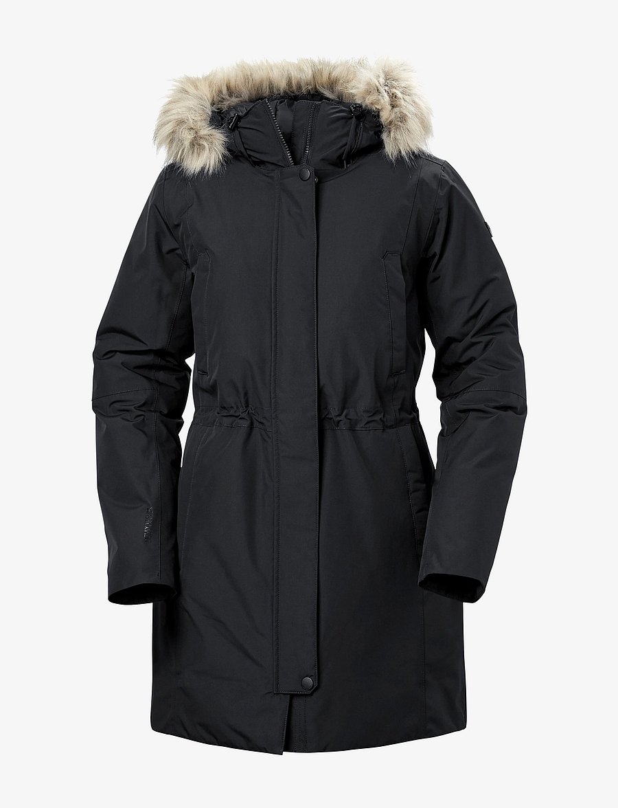 Helly Hansen - W SENJA PARKA - jakker - black - 1