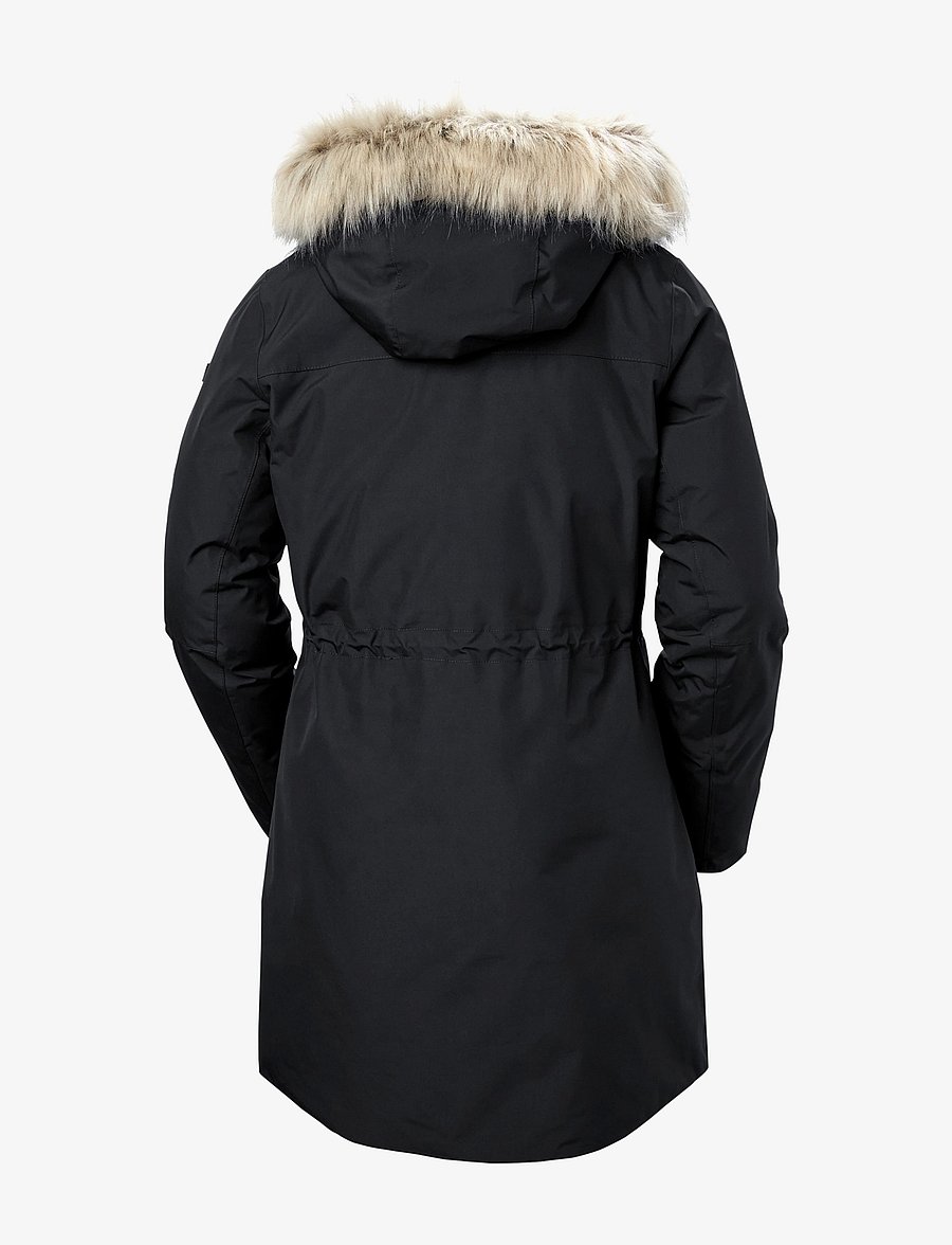 Helly Hansen - W SENJA PARKA - jakker - black - 2