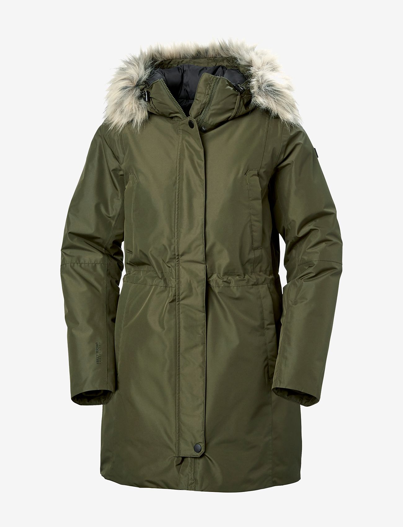 Helly Hansen - W SENJA PARKA - jackets - green - 1