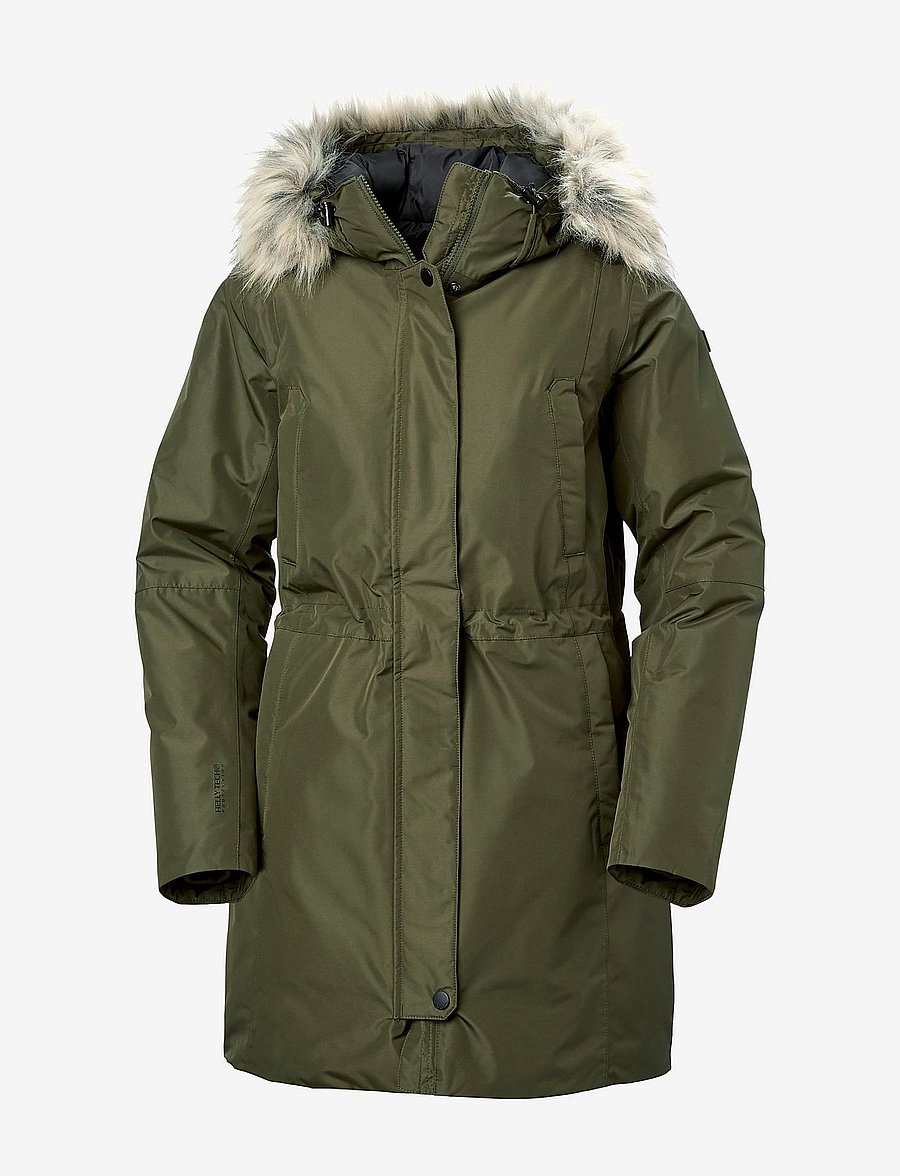Helly Hansen - W SENJA PARKA - jakker - green - 1