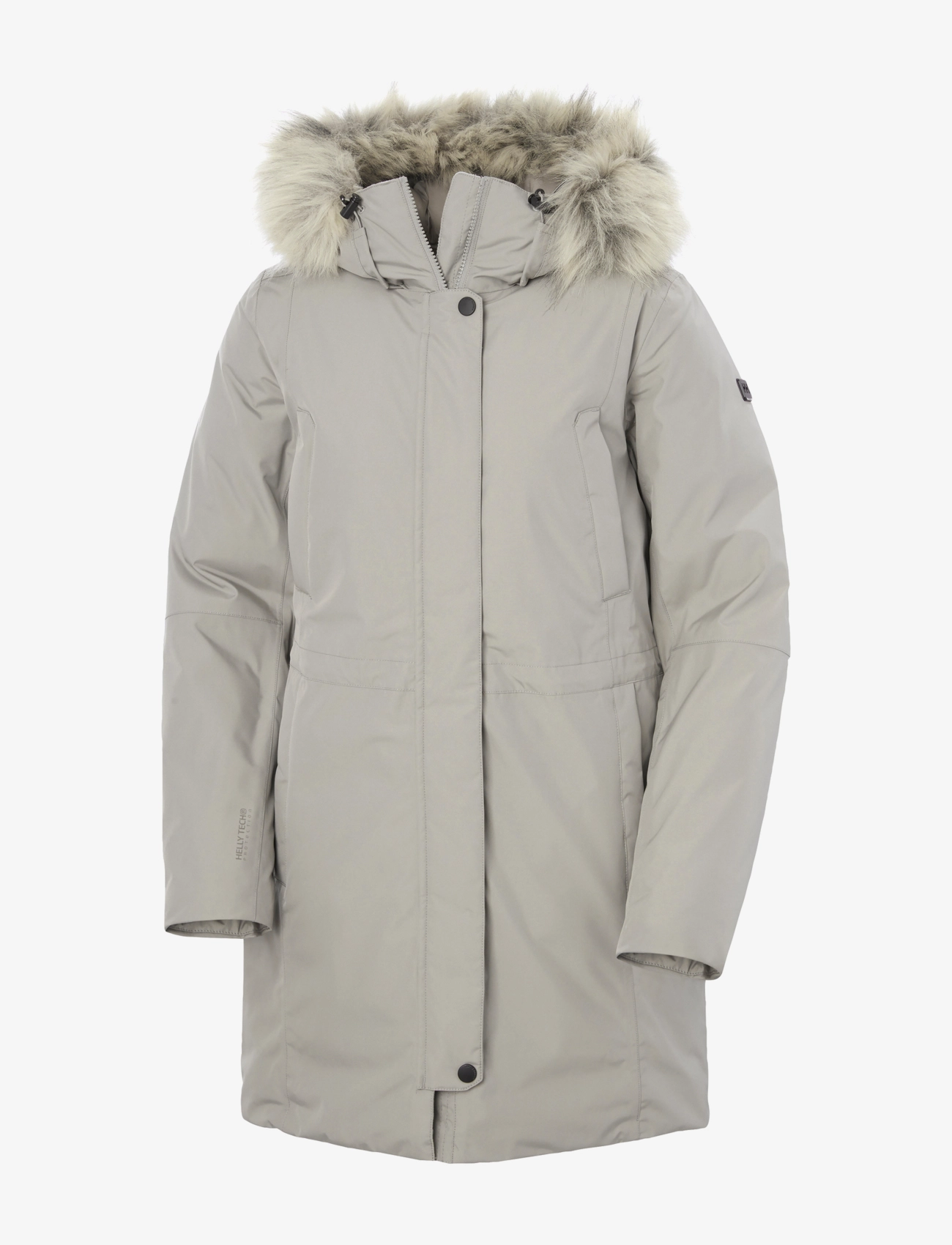 HELLY HANSEN W Senja Parka Grau - L - Damen