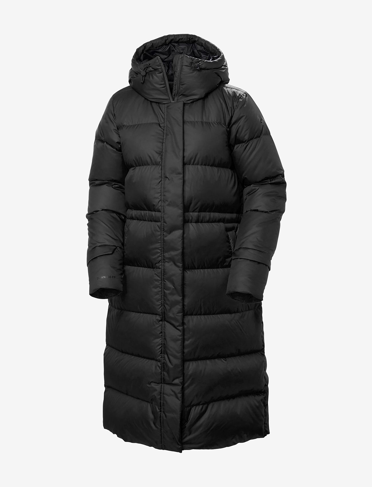 W ESSENCE LONG DOWN COAT - BLACK