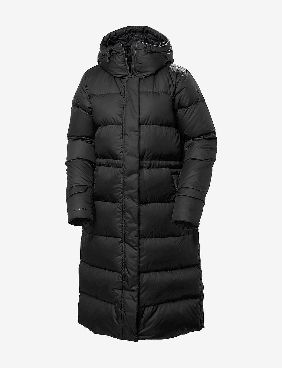 Helly Hansen - W ESSENCE LONG DOWN COAT - daunenjacken - black - 1