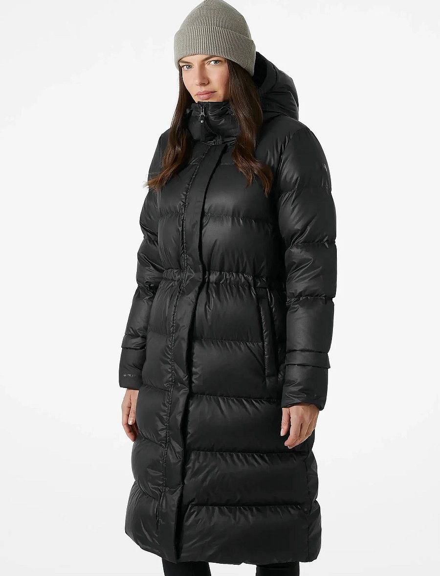 Helly Hansen - W ESSENCE LONG DOWN COAT - daunenjacken - black - 0
