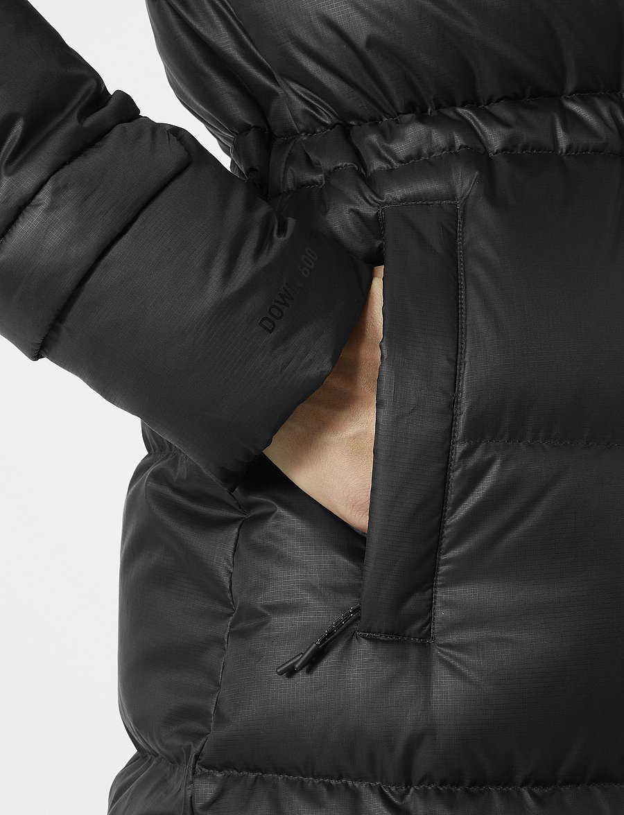 Helly Hansen - W ESSENCE LONG DOWN COAT - daunenjacken - black - 5