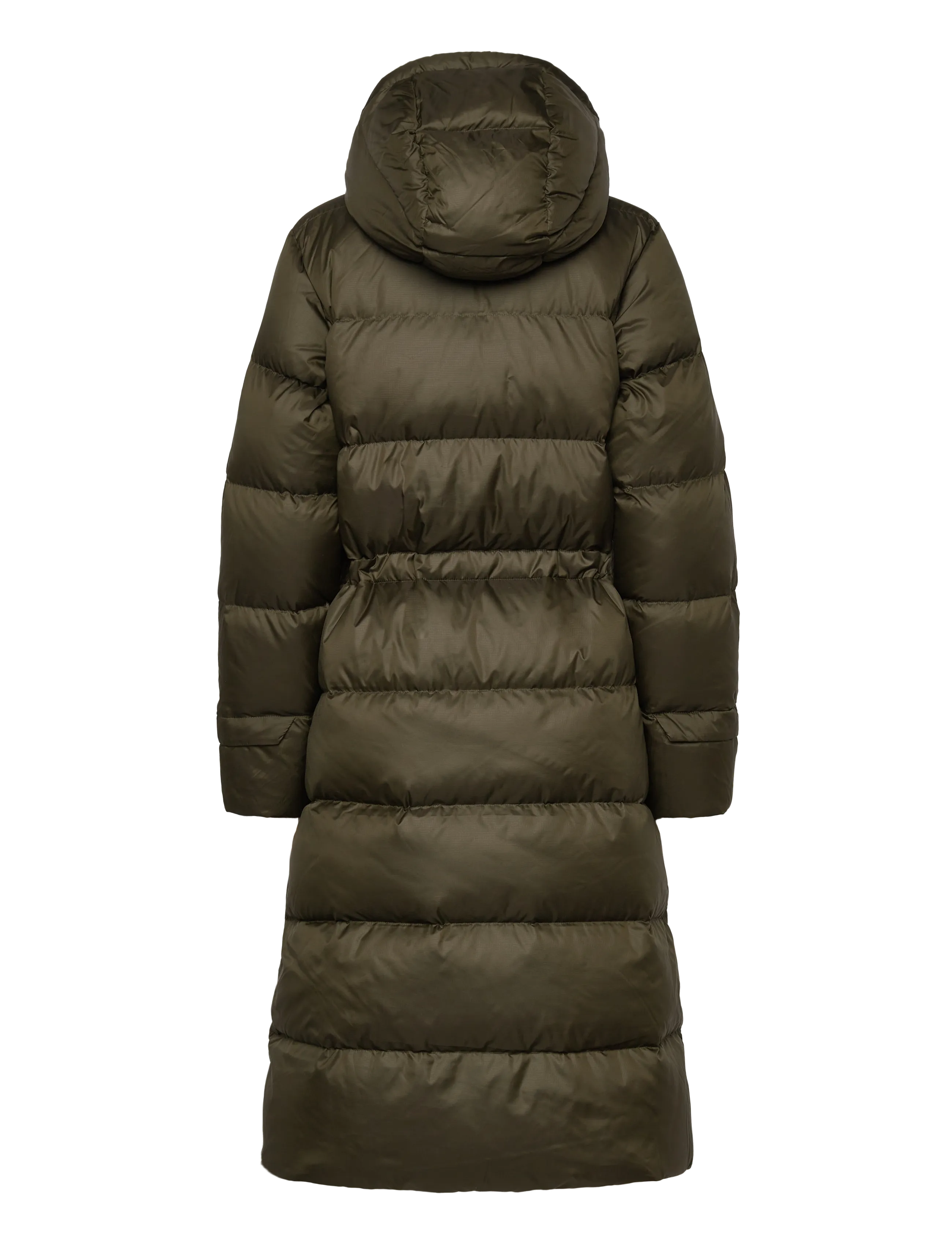 Helly Hansen - W ESSENCE LONG DOWN COAT - pitkät toppatakit - green - 1