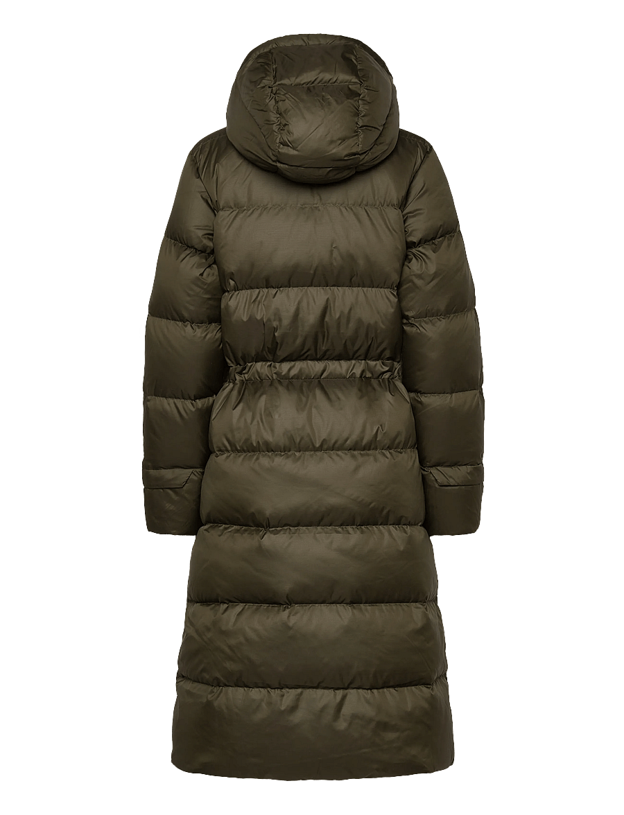 Helly Hansen - W ESSENCE LONG DOWN COAT - sulejoped ja voodriga joped - green - 1