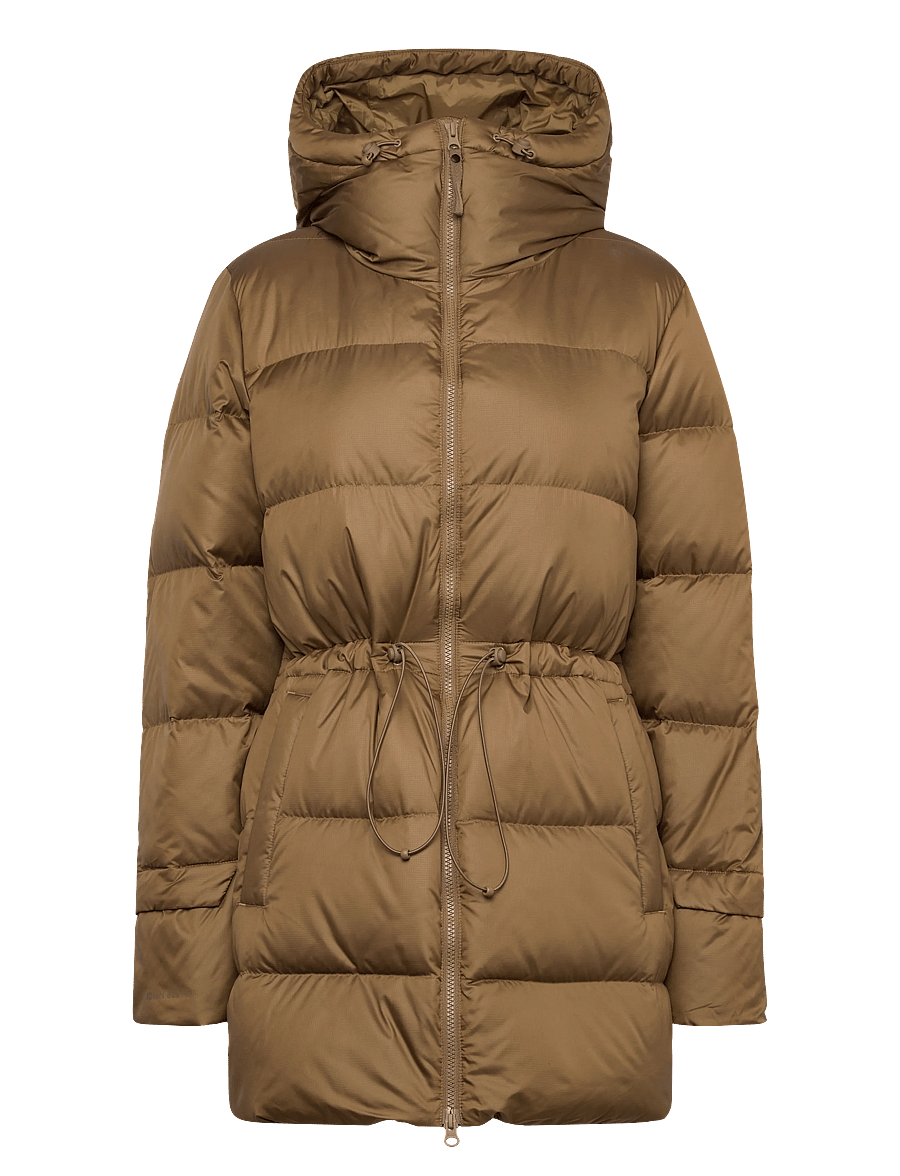 Helly Hansen - W ESSENCE DOWN PARKA - parkasjackor - sepia - 1