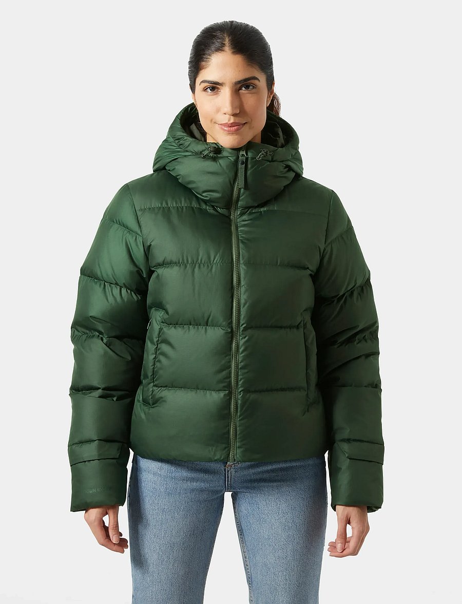 Helly Hansen - W ESSENCE DOWN JACKET - winterjacken - dark jungle - 0