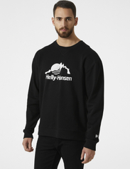 Helly Hansen - YU CREW SWEATER 2.0 - sweatshirts - black - 2