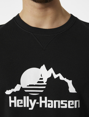 Helly Hansen - YU CREW SWEATER 2.0 - svetarit - black - 4