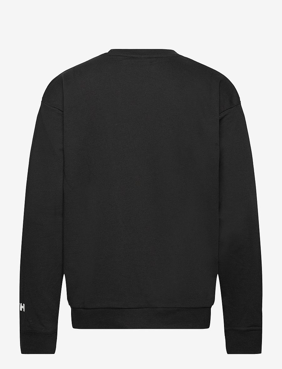 Helly Hansen - YU CREW SWEATER 2.0 - oberteile - black - 2