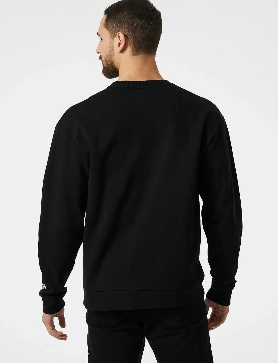 Helly Hansen - YU CREW SWEATER 2.0 - oberteile - black - 3