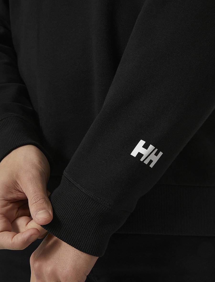 Helly Hansen - YU CREW SWEATER 2.0 - oberteile - black - 5