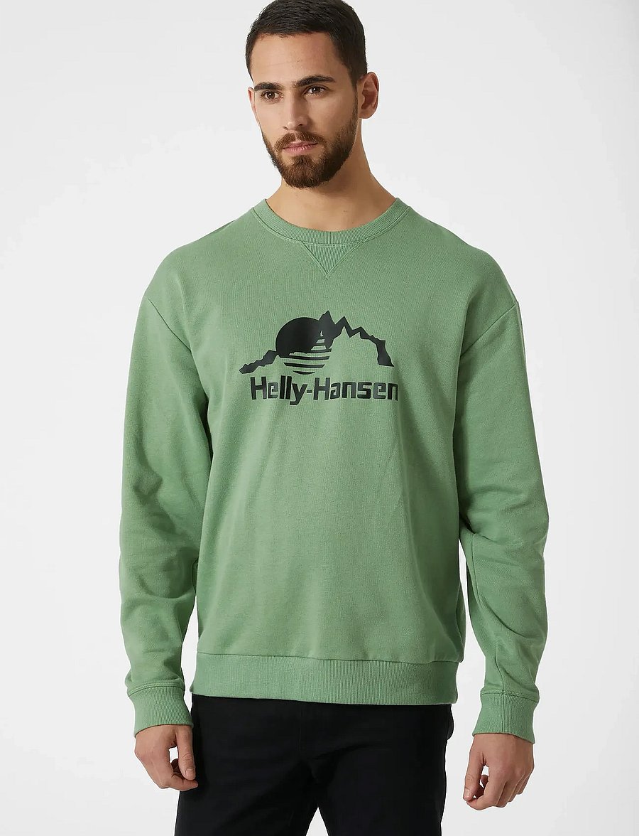 Helly Hansen - YU CREW SWEATER 2.0 - Överdelar - jade 2.0 - 0