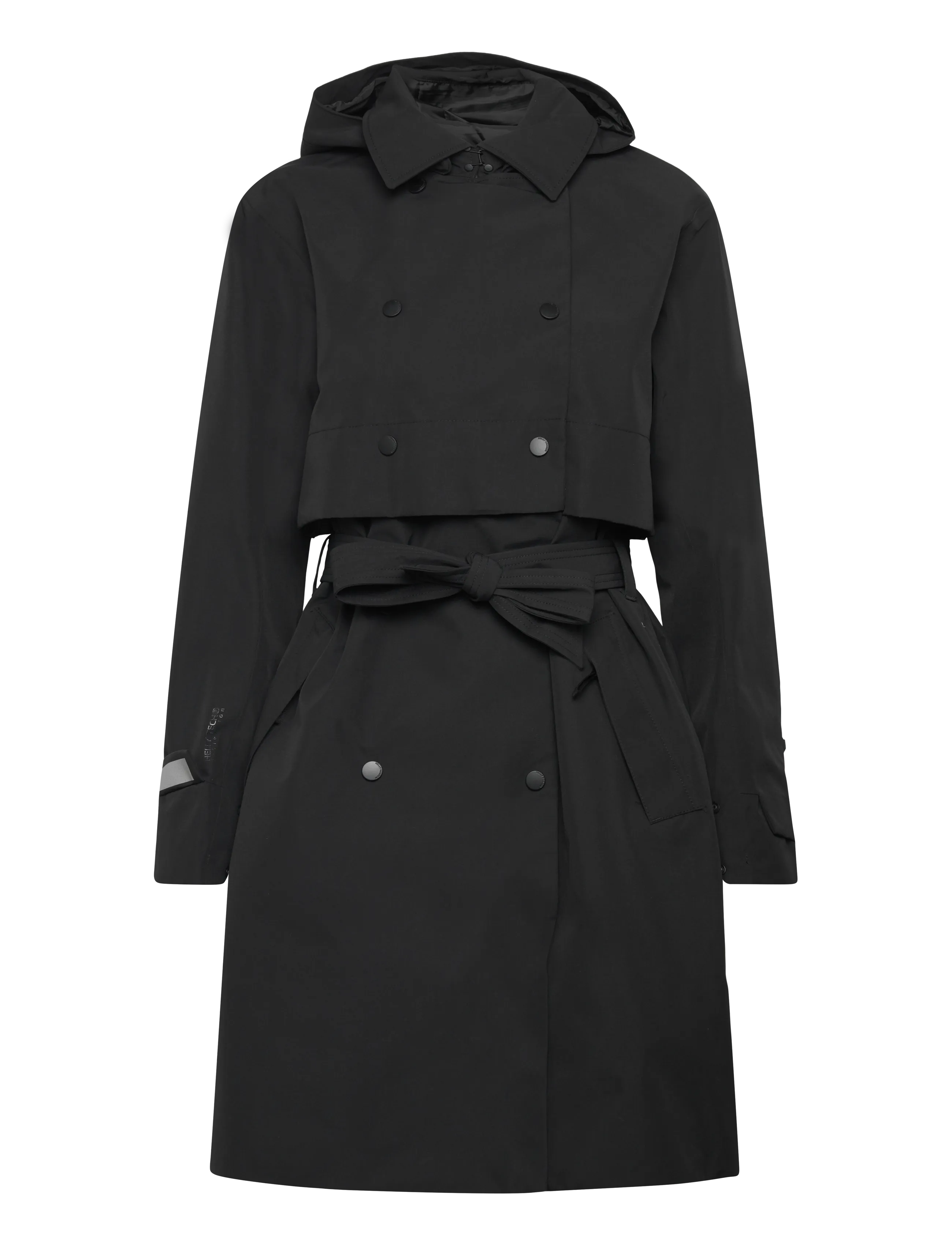 Helly Hansen - W JANE TRENCH - frilufts- & regnjakker - black - 1
