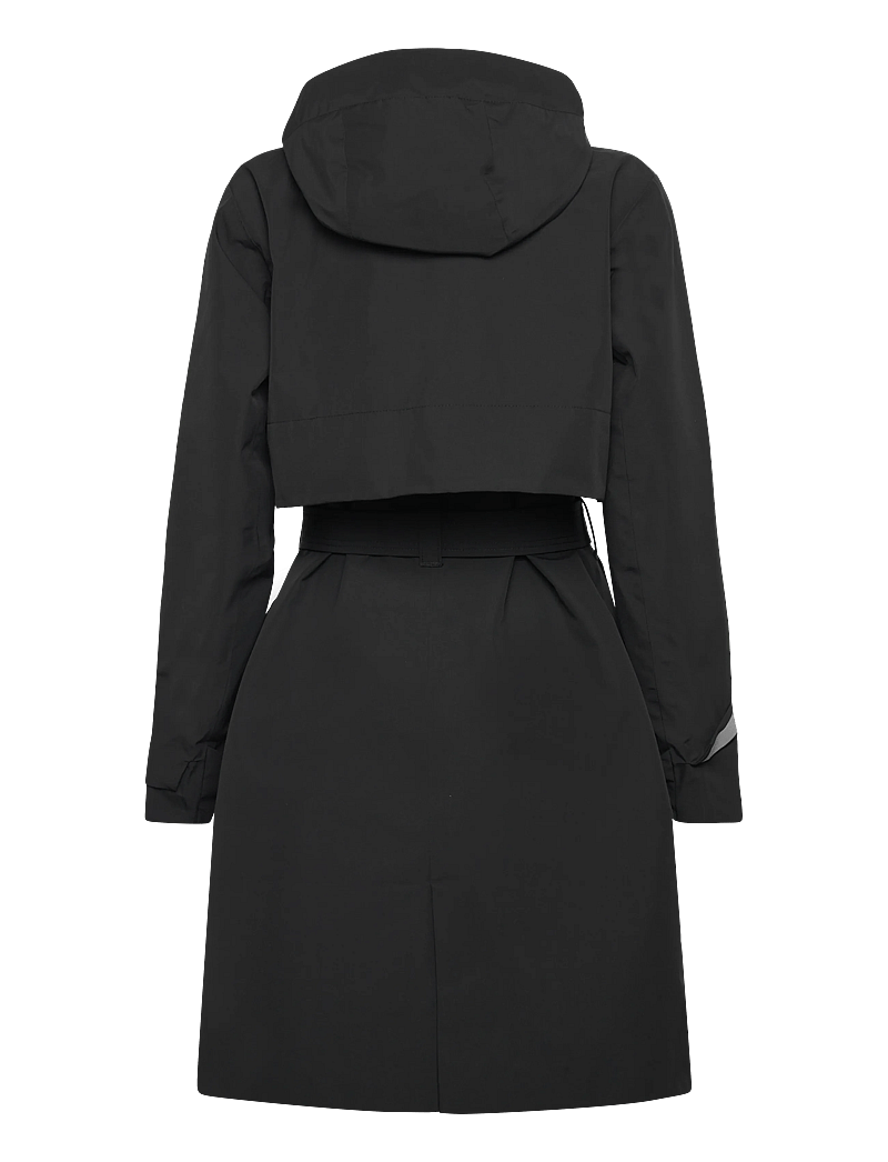 Helly Hansen - W JANE TRENCH - outdoor jacken - black - 2